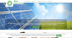 Desktop Screenshot of ecogreenpower.net