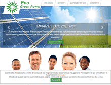 Tablet Screenshot of ecogreenpower.net